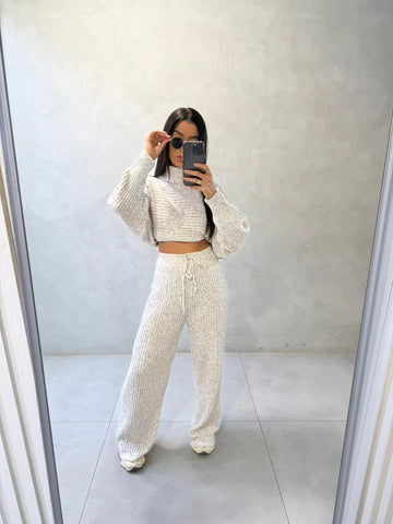 CONJUNTO TRICOT MOUSSE