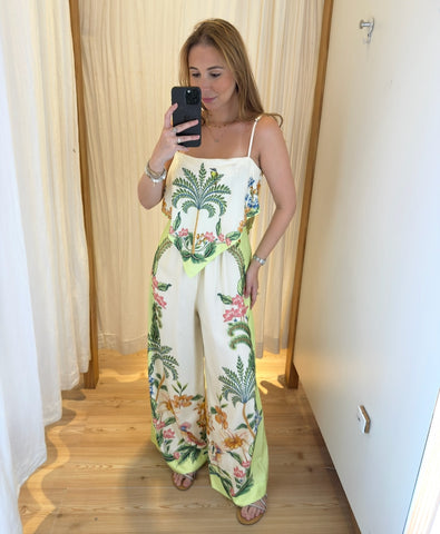 Macacão Natureza Floral